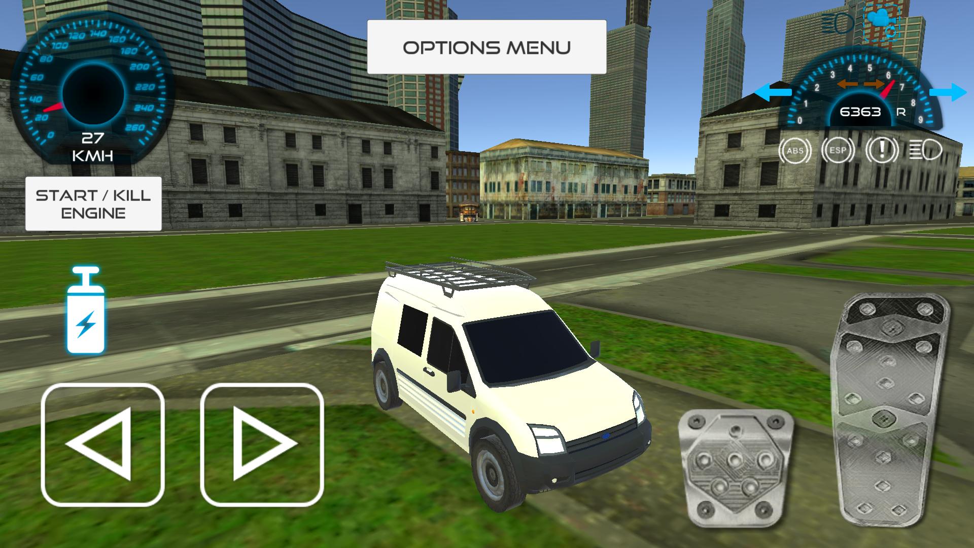 Connect Minivan Driving